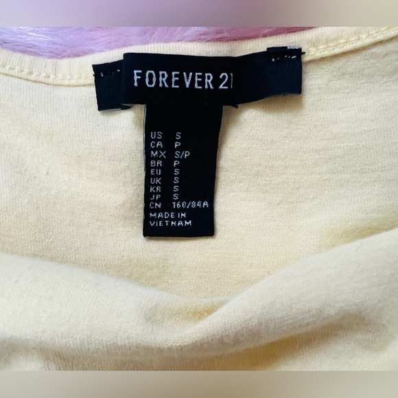 Pastel Yellow Sundress Sz S by Forever 21 - Picture 5 of 6